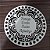 Base Mandala MDF 15cm Entrego Confio Aceito Agradeço 2 unidades - Imagem 1