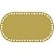 Base Oval MDF 15 x 25 cm para Crochê 1 unidade - Imagem 1