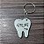Chaveiro Dentinho 30 unidades MDF branco - Imagem 1