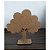 Mini Árvores MDF 5 unidades - Imagem 1