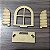 Mini Porta e Janela 10 unidades MDF - Imagem 2