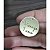Tag Circular personalizável 2,5cm 50 unidades acrílico dourado - Imagem 2
