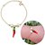 PULSEIRA ADULTO FOLHEADO A OURO COM PIMENTA E PÉROLAS - Imagem 1