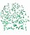 1000 UNIDADES ZIRCÔNIA REDONDA CÚBICA EMERALD 1mm - Imagem 1