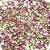 PEDRA DE STRASS ROSE CÔNICA PACOTE C/144 UNIDADES PP14/SS6.5 - Imagem 1