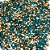 PEDRA DE STRASS BLUE ZIRCON CÔNICA PACOTE C/144 PEDRAS PP18/SS8.5 - Imagem 1