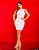 Vestido Luxo Sem Alça Branco - Imagem 1