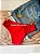 Conjunto com detalhe em renda de Sutiã e calcinha - Vermelho - Imagem 6