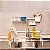 Escorredor Louça Modular Cozinha Autossustentável 63 cm Branco Dicarlo - Imagem 3