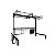 Escorredor Louça Modular Cozinha Autossustentável 63 cm Preto Dicarlo - Imagem 1