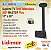Suporte TV Teto Telescópio 360° MASTER PLUS REFORÇADO 10 à 60 Polegadas - Lidimar 1061.9P Preto - Projeto Especial - Imagem 5