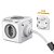 PowerCube Adaptador Multiplicador Bivolt 4 Tomadas e 2 USB com Cabo de 3 metros - ELG PWC-X4U/3M - Imagem 3
