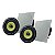 Par Caixas de Som Ambiente para Embutir no Teto ou Parede 100W RMS - Sumay SM-CST100HEQ - Imagem 1
