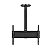 Suporte TV Teto Telescópio 360˚ TELAS GIGANTES 55 à 105 Polegadas - AIRONFLEX CEILING MONO M B - Imagem 2