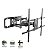 Suporte TV Multiarticulado TELAS GIGANTES 55 à 90 Polegadas - ELG A02V8XL - Imagem 2