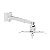 Suporte Projetor Universal 2 em 1 para Teto ou Parede Telescópio - Vinik SP310B Branco - Imagem 2