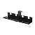 Suporte de Mesa Organizador de Cabos Modular - PCYES SC44F - Imagem 1