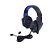 Fone de Ouvido Gamer Headset Preto/Azul + MousePad C/Bordas Vermelha - DUST - Imagem 2