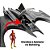 The Flash Ultimate Batwing com Batman e Flash 3416 Sunny - Imagem 3