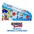 Patinete Infantil 3 Rodas Sonic com Cestinha LED e Som Azul - Imagem 8