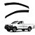 Calha De Chuva Hilux 2016 2017 2018 2019 2020 Cabine Simples - Imagem 1