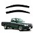 Calha De Chuva Hilux 2000 2001 2002 2003 2004 Cabine Simples - Imagem 1