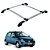Rack De Teto Bagageiro Clio 2000 A 2015 Prata 1310mm Bepo - Imagem 1