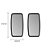 Espelho Retrovisor Vw Worker 17.210 / 18.310 Convexo 2un - Imagem 3