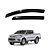 Calha De Chuva Hilux 2006 2007 2008 2009 Cabine Dupla Fume - Imagem 1