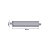Silencioso Vw 7.100 Motor Mwm Euro 3 2,5 Polegadas - Imagem 1