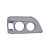 Moldura Farol Atron 2324 Lado Direito Fibra 6948800174 - Imagem 1