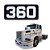 Emblema Lateral Volvo 360 - Imagem 1