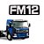 Emblema Frontal Volvo FM12 codigo 20360072 - Imagem 1