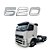 Letreiro 520 Volvo FH 2004 até 2009 codigo 20551277 - Imagem 1