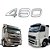 Letreiro 480 Volvo FH FM 2004 até 2009 - Imagem 1