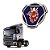 Emblema Galo Capô Scania S4 até 2007 1401610 - Imagem 1