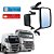 Retrovisor Sem Auxiliar Volvo FH/FM 2010 até 2015 Ld Direito - Imagem 1