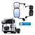Retrovisor Completo Ford Cargo 2012 em diante Lado Esquerdo - Imagem 1