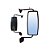 Retrovisor Inteiro Completo Ford Cargo 2011 e 2012 LD - Imagem 3