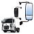 Retrovisor Completo Ford Cargo 2011 e 2012 LD - Imagem 1