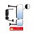 Retrovisor Completo Mercedes Axor/Atego 2014 em diante LD - Imagem 2