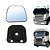 Vidro do Retrovisor Scania Serie 4 e 5 Lado Direito - Imagem 1