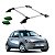 Bagageiro Ford Ka 2002 2003 2004 2005 2006 2007 Prata Colado - Imagem 1