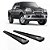 Estribo Ranger 1998 99 2000 a 2012 Cab Dupla Alumínio Preto - Imagem 1