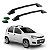 Bagageiro Fiat Uno 2011 2012 2013 2014 a 2020 Preto Colado - Imagem 1