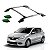Bagageiro Sandero 2015 2016 2017 Cromado Colado - Imagem 1