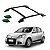 Bagageiro Sandero 2007 a 2011 2012 2013 2014 Preto Colado - Imagem 1