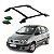 Bagageiro Scenic 2001 2002 2003 2004 a 2010 Preto Colado - Imagem 1
