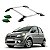 Bagageiro Fiat Idea Prata Colado - Imagem 1