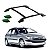 Bagageiro Peugeot 206 1999 a 2008 Preto Colado - Imagem 1